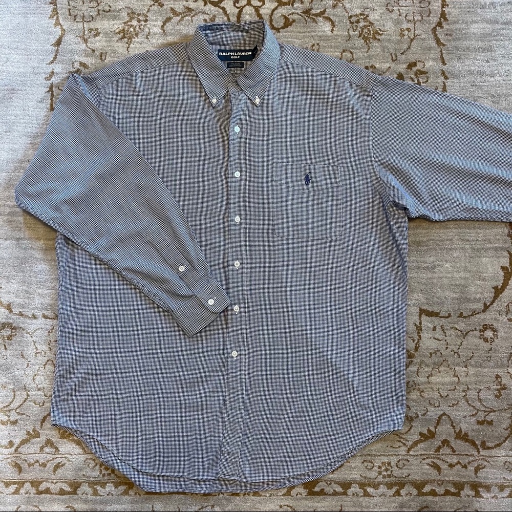 Ralph Lauren size large mens  long sleeve shirt
